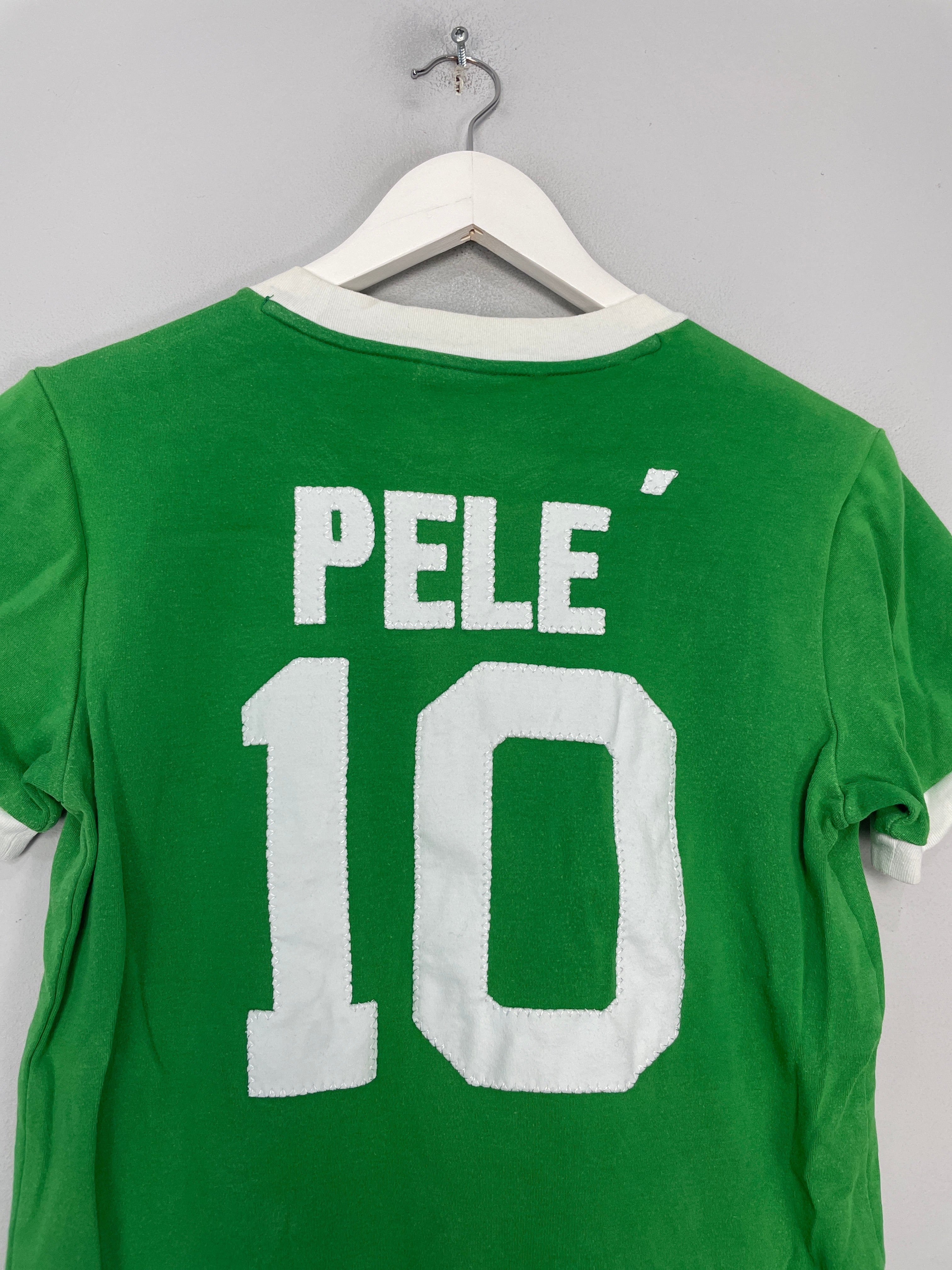 Shop 1974/76 NEW YORK COSMOS PELE #10 *RE-ISSUE* HOME SHIRT (S) UMBRO, classic football shirts, vintage football shirts & retro soccer jerseys at Cult Kits