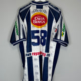 Shop 1999/01 MONTERREY #58 HOME SHIRT (XL) ATLETICA, classic football shirts, vintage football shirts & retro soccer jerseys at Cult Kits