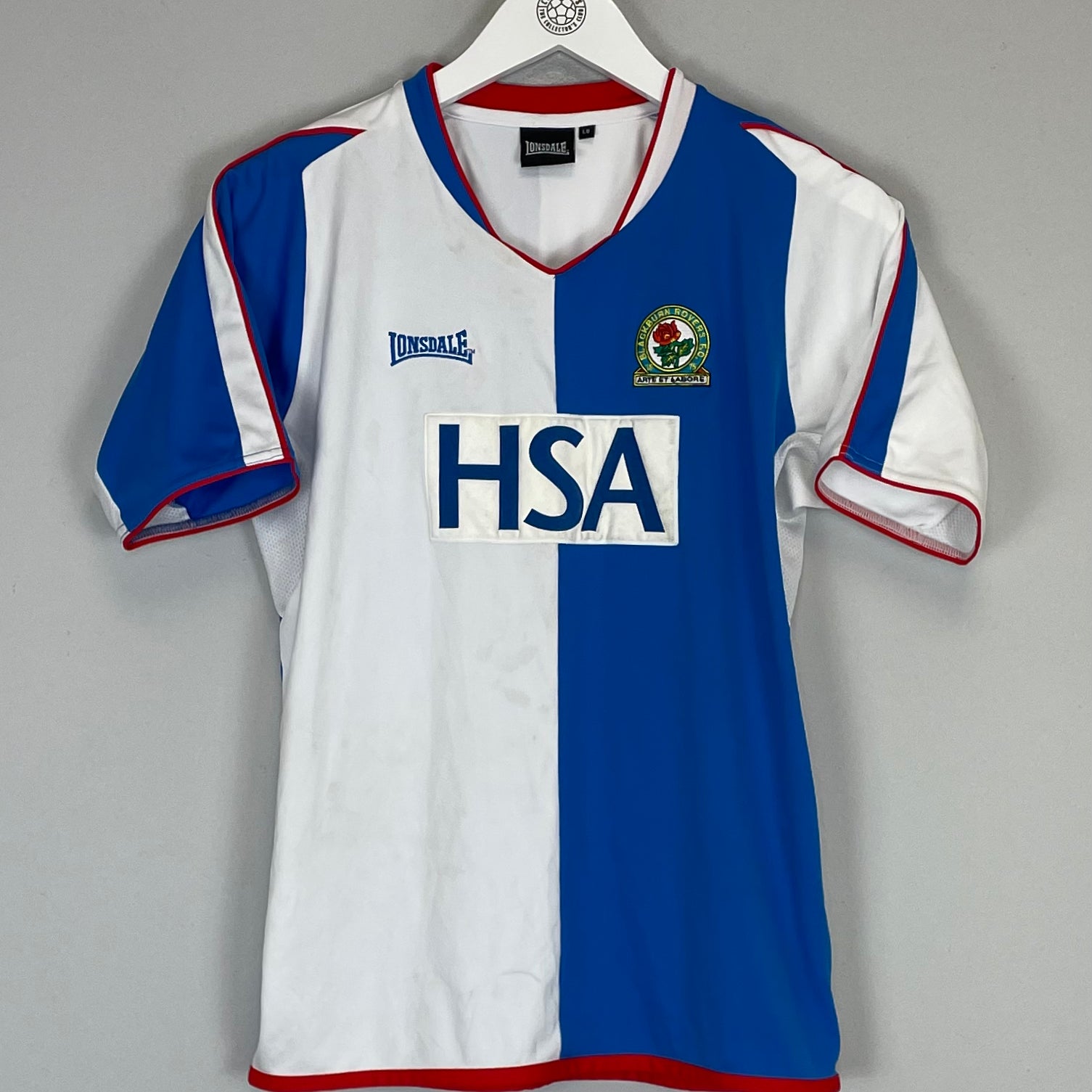 2004/05 BLACKBURN ROVERS HOME SHIRT (L.KIDS) LONSDALE – Cult Kits