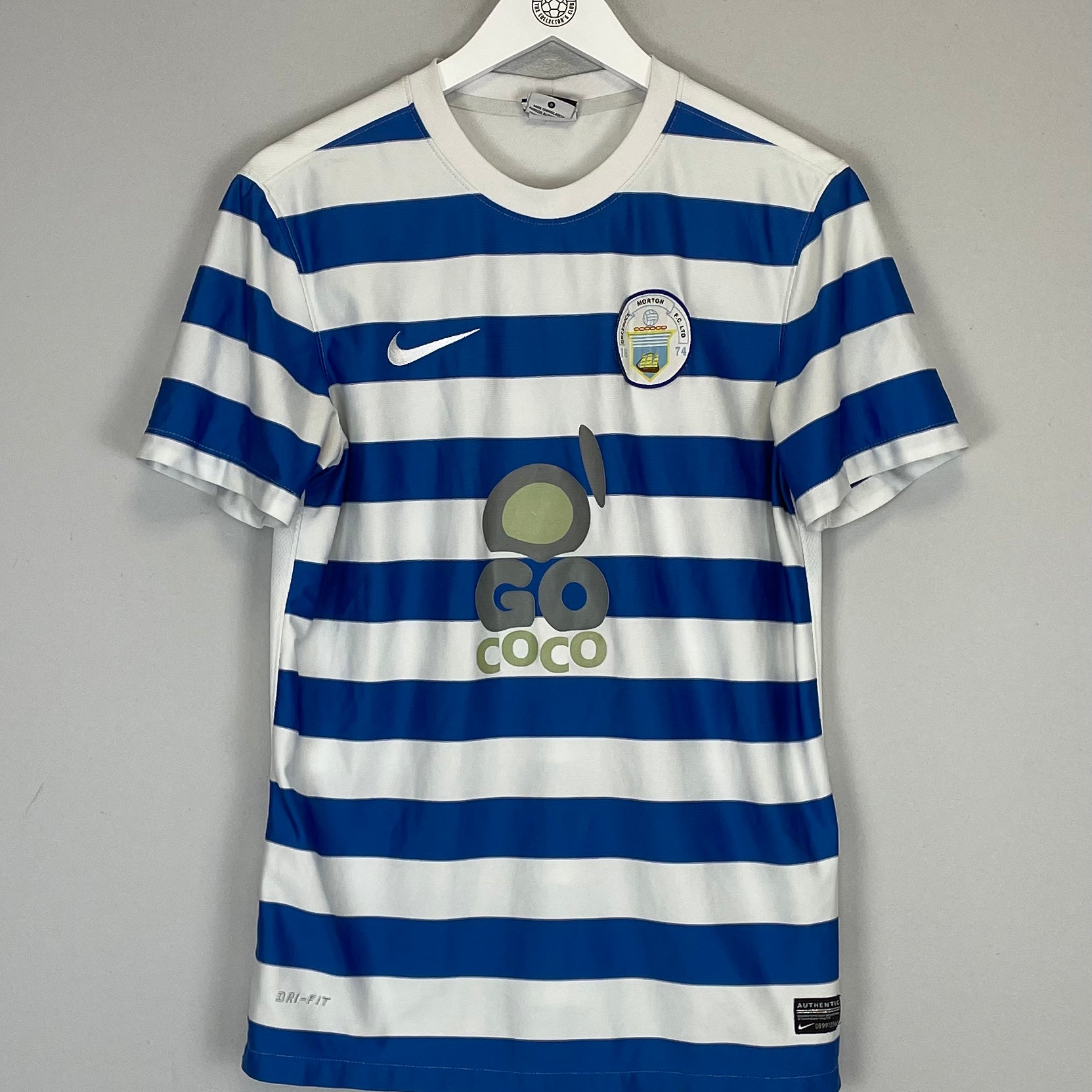 Shop 2015/16 GREENOCK MORTON #22 HOME SHIRT (S) NIKE, classic football shirts, vintage football shirts & retro soccer jerseys at Cult Kits