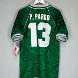 1999/00 MEXICO P.PARDO #13 *BNWT* HOME SHIRT (S) GARCIS