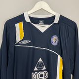2010/11 METALLURG DONETSK #22 L/S HOME SHIRT (XL) UMBRO