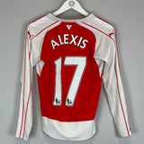 2015/16 ARSENAL SANCHEZ #17 L/S HOME SHIRT (XL.KIDS) PUMA