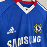 2010/11 CHELSEA MIKEL #17 *MATCH ISSUE* L/S HOME SHIRT (XL) ADIDAS