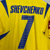 2006/08 UKRAINE SHEVCHENKO #7 HOME SHIRT (XL) LOTTO