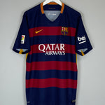 Shop 2015/16 BARCELONA MESSI #10 HOME SHIRT (XL) NIKE, classic football shirts, vintage football shirts & retro soccer jerseys at Cult Kits