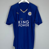 Shop 2015/16 LEICESTER CITY ULLOA #23 HOME SHIRT (L) PUMA, classic football shirts, vintage football shirts & retro soccer jerseys at Cult Kits