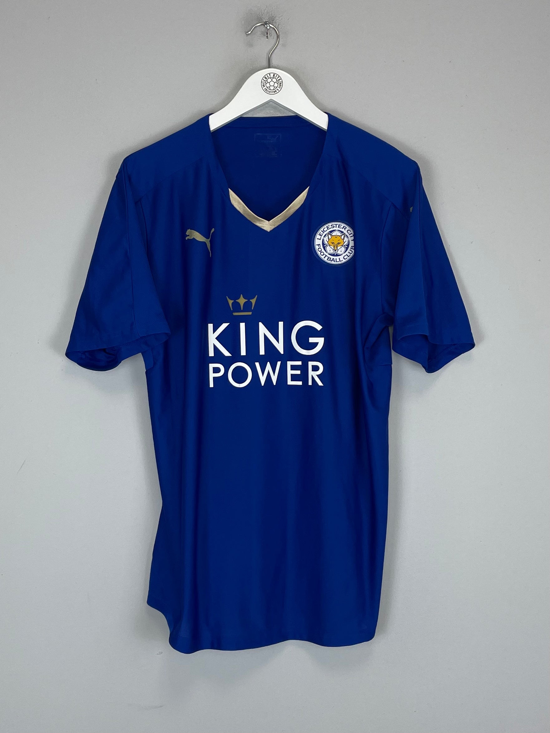 Shop 2015/16 LEICESTER CITY ULLOA #23 HOME SHIRT (L) PUMA, classic football shirts, vintage football shirts & retro soccer jerseys at Cult Kits