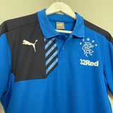 2014/15 RANGERS POLO SHIRT (L) PUMA