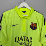 Shop 2014/15 BARCELONA MESSI #10 C/L THIRD SHIRT (XL) NIKE, classic football shirts, vintage football shirts & retro soccer jerseys at Cult Kits