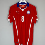 2014/15 CHILE VIDAL #8 HOME SHIRT (M) PUMA