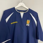 Shop 2003/05 SCOTLAND HOME SHIRT (XL) DIADORA, classic football shirts, vintage football shirts & retro soccer jerseys at Cult Kits