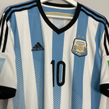 Shop 2013/15 ARGENTINA MESSI #10 HOME SHIRT (XL) ADIDAS, classic football shirts, vintage football shirts & retro soccer jerseys at Cult Kits