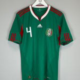 2010 MEXICO R.MARQUEZ #4 HOME SHIRT (M) ADIDAS