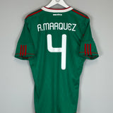 2010 MEXICO R.MARQUEZ #4 HOME SHIRT (M) ADIDAS