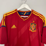 Shop 2011/12 SPAIN A.INIESTA #6 HOME SHIRT (L) ADIDAS, classic football shirts, vintage football shirts & retro soccer jerseys at Cult Kits