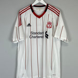 2010/11 LIVERPOOL GERRARD #8 AWAY SHIRT (XL) ADIDAS