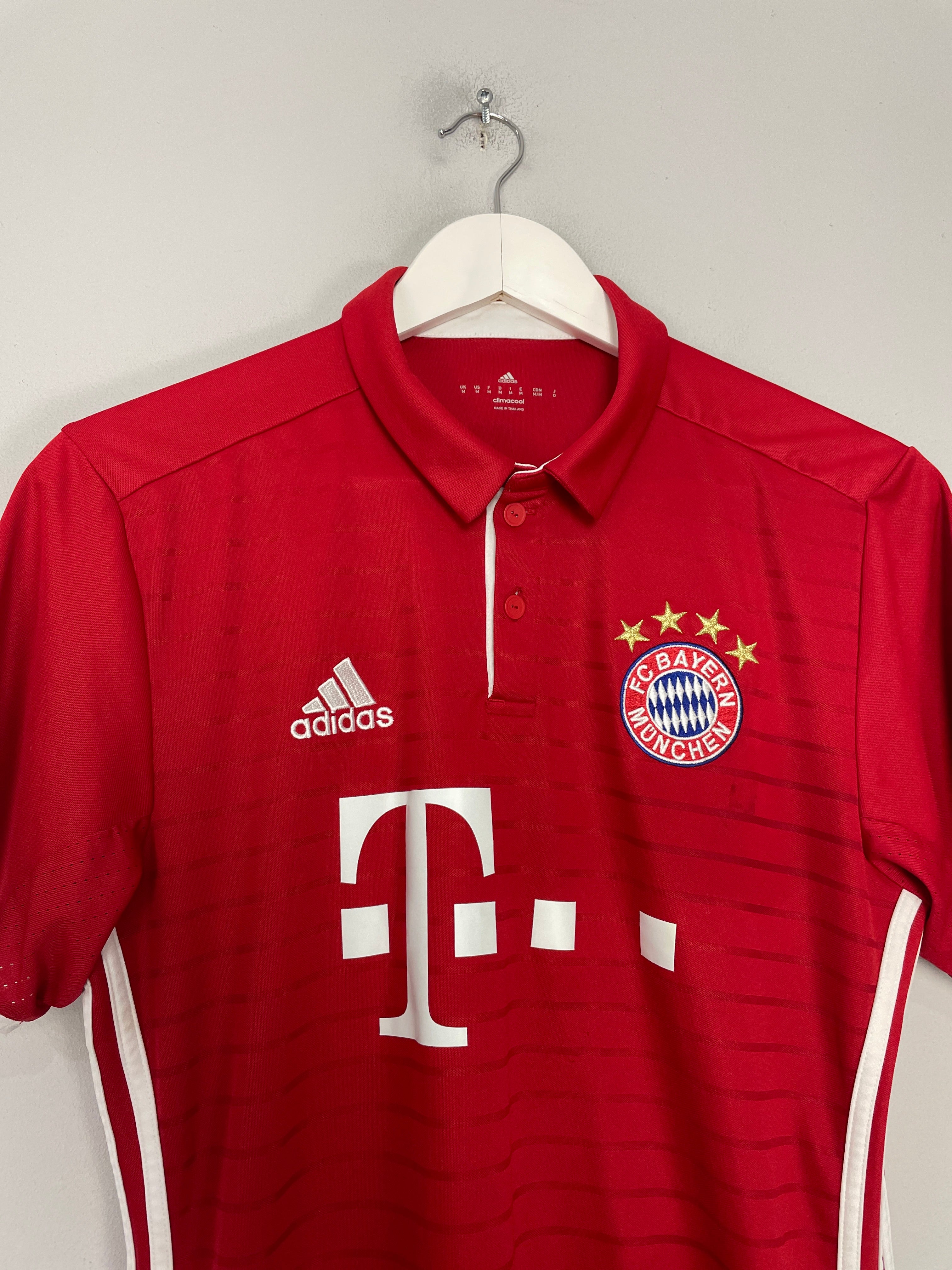 Shop 2016/17 BAYERN MUNICH HOME SHIRT (M) ADIDAS, classic football shirts, vintage football shirts & retro soccer jerseys at Cult Kits