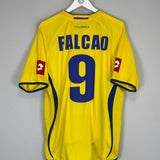2006/07 COLOMBIA FALCAO #9 HOME SHIRT (L) LOTTO