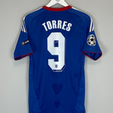 2010/11 CHELSEA TORRES #9 C/L HOME SHIRT (S) ADIDAS