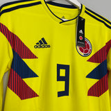 2018/19 COLOMBIA FALCAO #9 *BNWT* L/S HOME SHIRT (S) ADIDAS