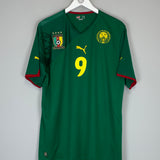 2010/11 CAMEROON ETO'O #9 HOME SHIRT (XL) PUMA