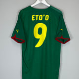 2010/11 CAMEROON ETO'O #9 HOME SHIRT (XL) PUMA