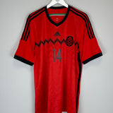 2014/15 MEXICO J.HERNANDEZ #14 AWAY SHIRT (XL) ADIDAS