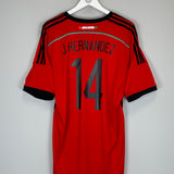 2014/15 MEXICO J.HERNANDEZ #14 AWAY SHIRT (XL) ADIDAS