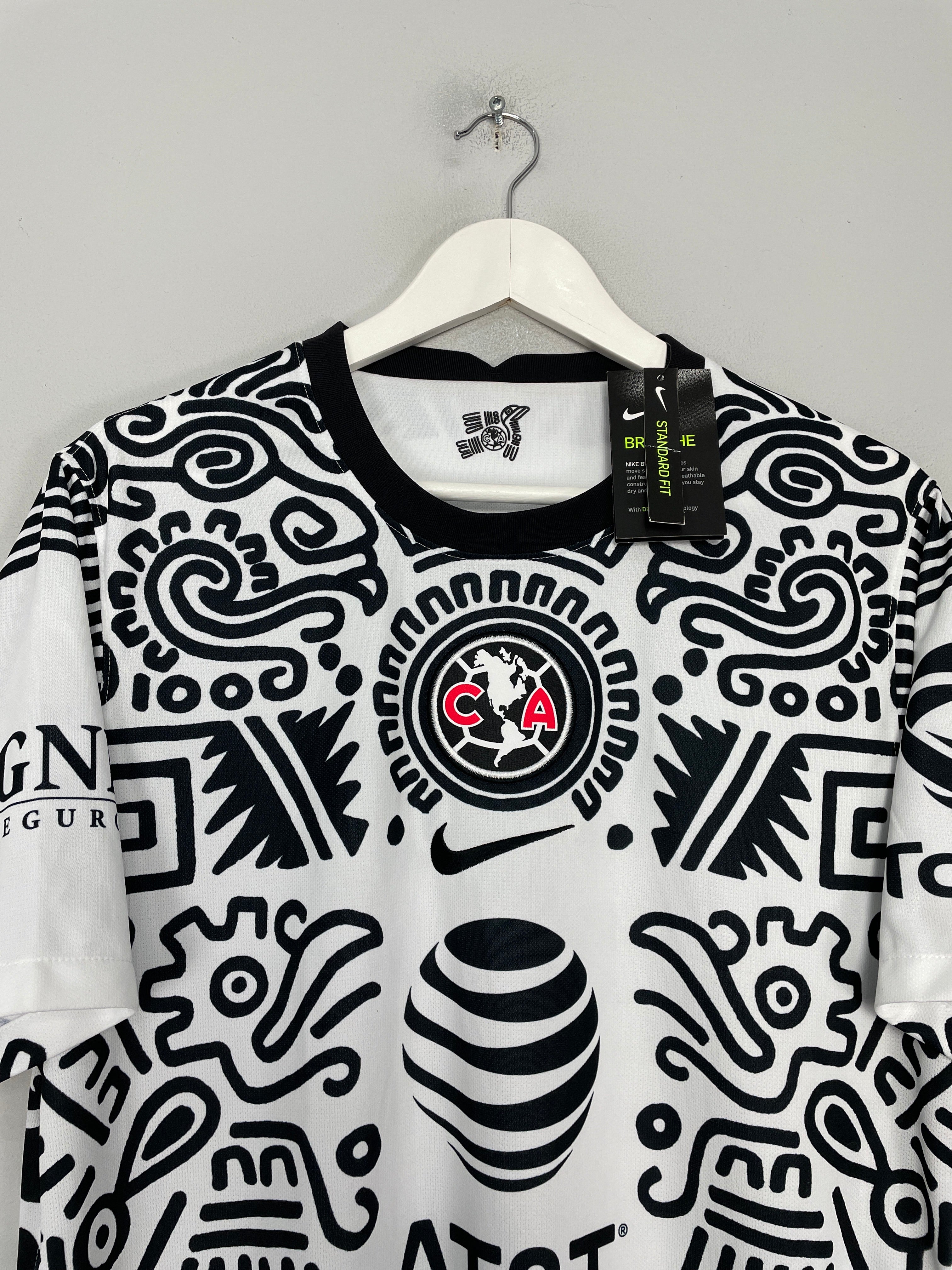 Shop 2020/21 CLUB AMERICA *BNWT* THIRD SHIRT (L) NIKE, classic football shirts, vintage football shirts & retro soccer jerseys at Cult Kits