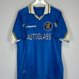 1997/99 CHELSEA VIALLI #9 HOME SHIRT (L) UMBRO
