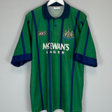 1994/95 NEWCASTLE UNITED AWAY SHIRT (XL) ASICS