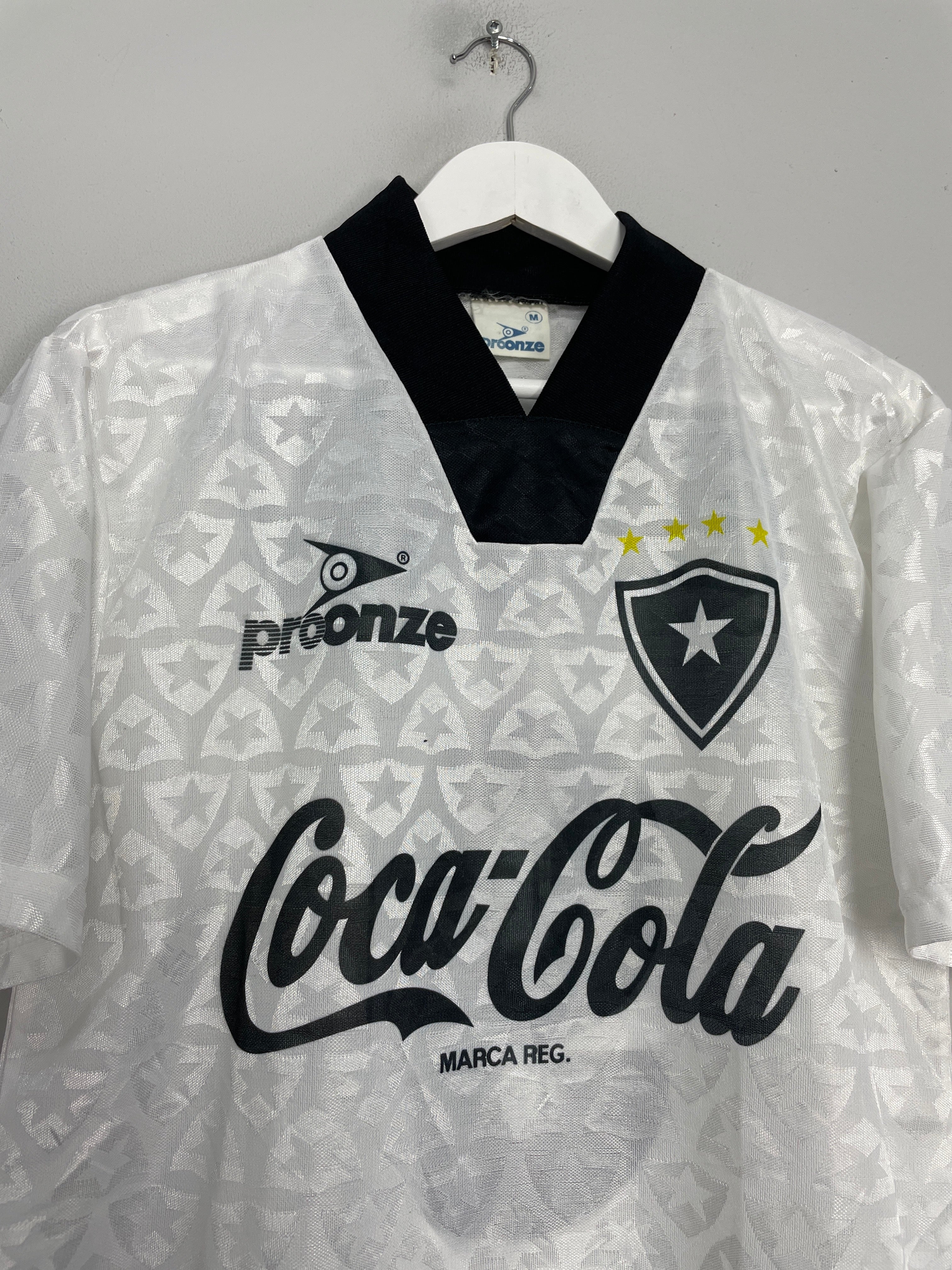 Shop 1993 BOTAFOGO #9 AWAY SHIRT (M) PROONZE, classic football shirts, vintage football shirts & retro soccer jerseys at Cult Kits