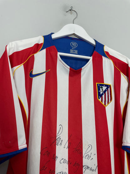 2004/05 ATLETICO MADRID F.TORRES #9 HOME SHIRT (XL) NIKE