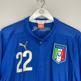 2014/15 ITALY DESTRO #22 L/S HOME SHIRT (XL) PUMA
