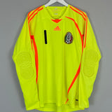 Shop 2007/08 MEXICO GK SHIRT (L) ADIDAS, classic football shirts, vintage football shirts & retro soccer jerseys at Cult Kits