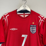 2004/06 ENGLAND BECKHAM #7 AWAY SHIRT (M) UMBRO