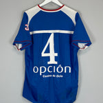 Shop 2007/08 GETAFE #4 *MATCH WORN* HOME SHIRT (M) JOMA, classic football shirts, vintage football shirts & retro soccer jerseys at Cult Kits