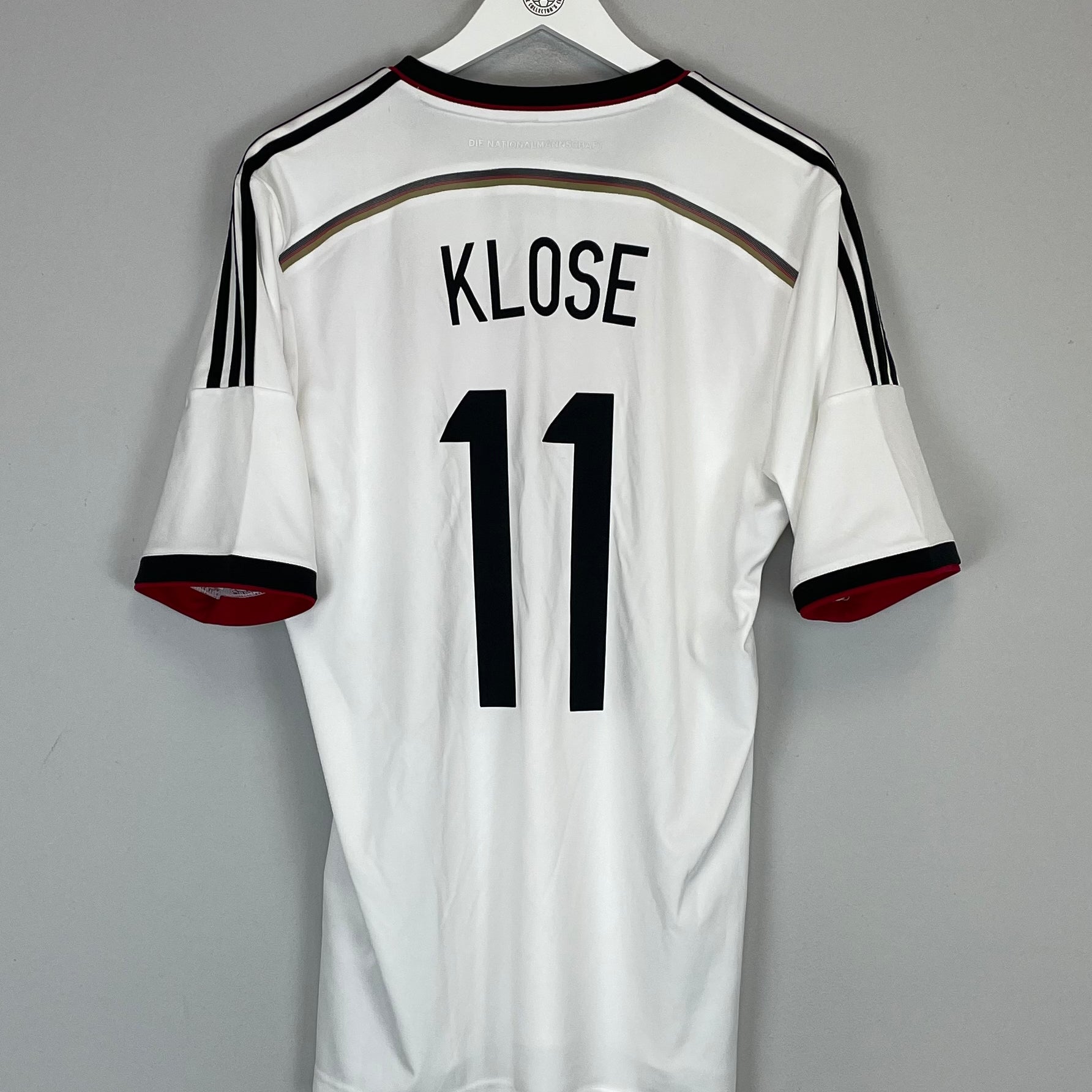 Shop 2014/15 GERMANY KLOSE #11 HOME SHIRT (L) ADIDAS, classic football shirts, vintage football shirts & retro soccer jerseys at Cult Kits