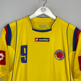 2009/10 COLOMBIA FALCAO #9 HOME SHIRT (L) LOTTO