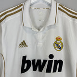2011/12 REAL MADRID RONALDO #7 HOME SHIRT (L) ADIDAS