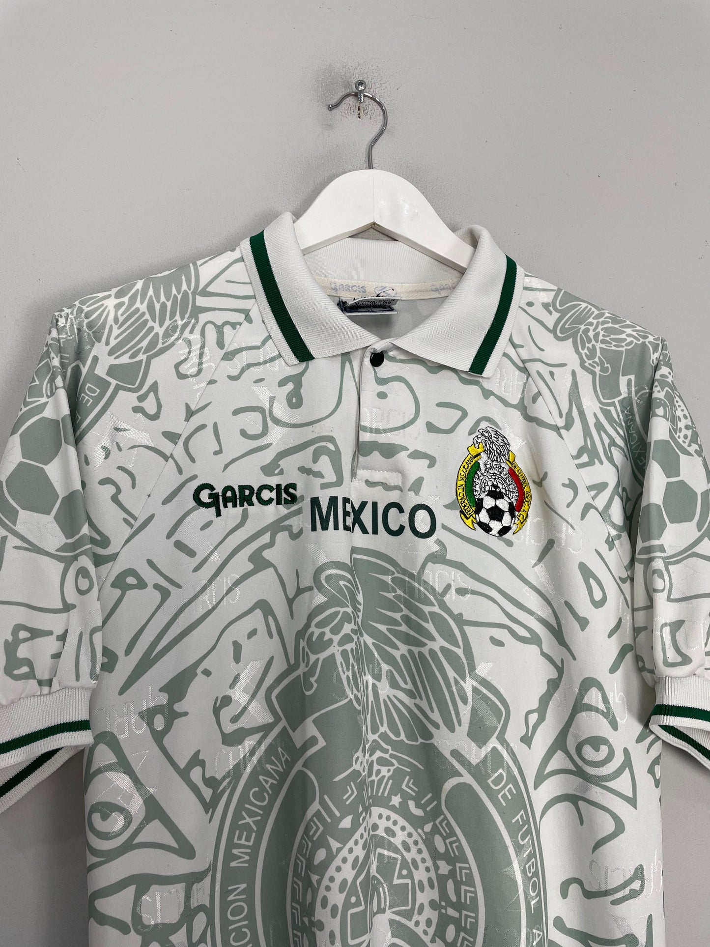 1999 MEXICO #15 AWAY SHIRT (L) GARCIS