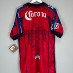 Shop 2000/01 IRAPUATO *BNWT* HOME SHIRT (XL) GARCIS, classic football shirts, vintage football shirts & retro soccer jerseys at Cult Kits