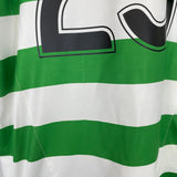 2005/07 CELTIC NAKAMURA #25 HOME SHIRT (L) NIKE