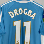 Shop 2006/07 MARSEILLE DROGBA #11 AWAY SHIRT (L) ADIDAS, classic football shirts, vintage football shirts & retro soccer jerseys at Cult Kits