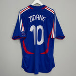 Shop 2006/07 FRANCE ZIDANE #10 HOME SHIRT (XXL) ADIDAS, classic football shirts, vintage football shirts & retro soccer jerseys at Cult Kits