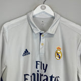 2016/17 REAL MADRID RONALDO #7 L/S HOME SHIRT (XL) ADIDAS