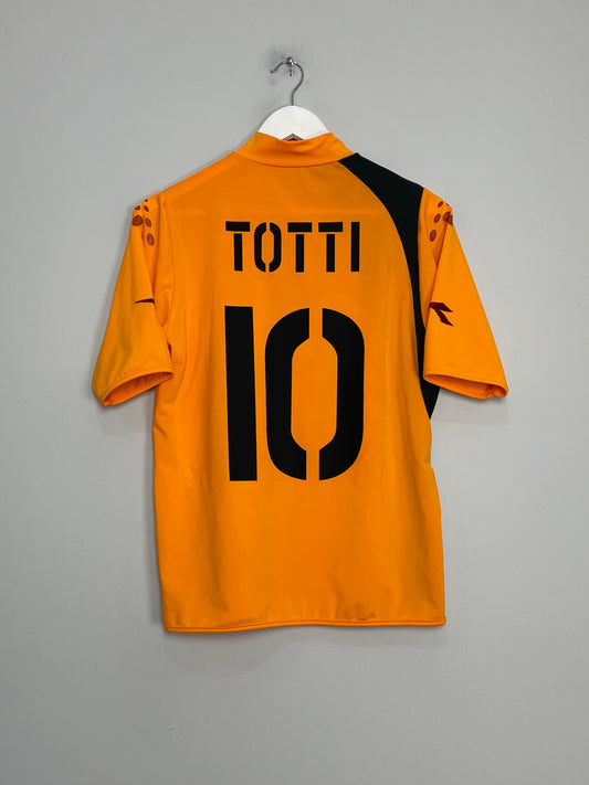2004/05 ROMA TOTTI #10 THIRD SHIRT (M) DIADORA
