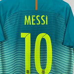 Shop 2016/17 BARCELONA MESSI #10 THIRD SHIRT (M) NIKE, classic football shirts, vintage football shirts & retro soccer jerseys at Cult Kits