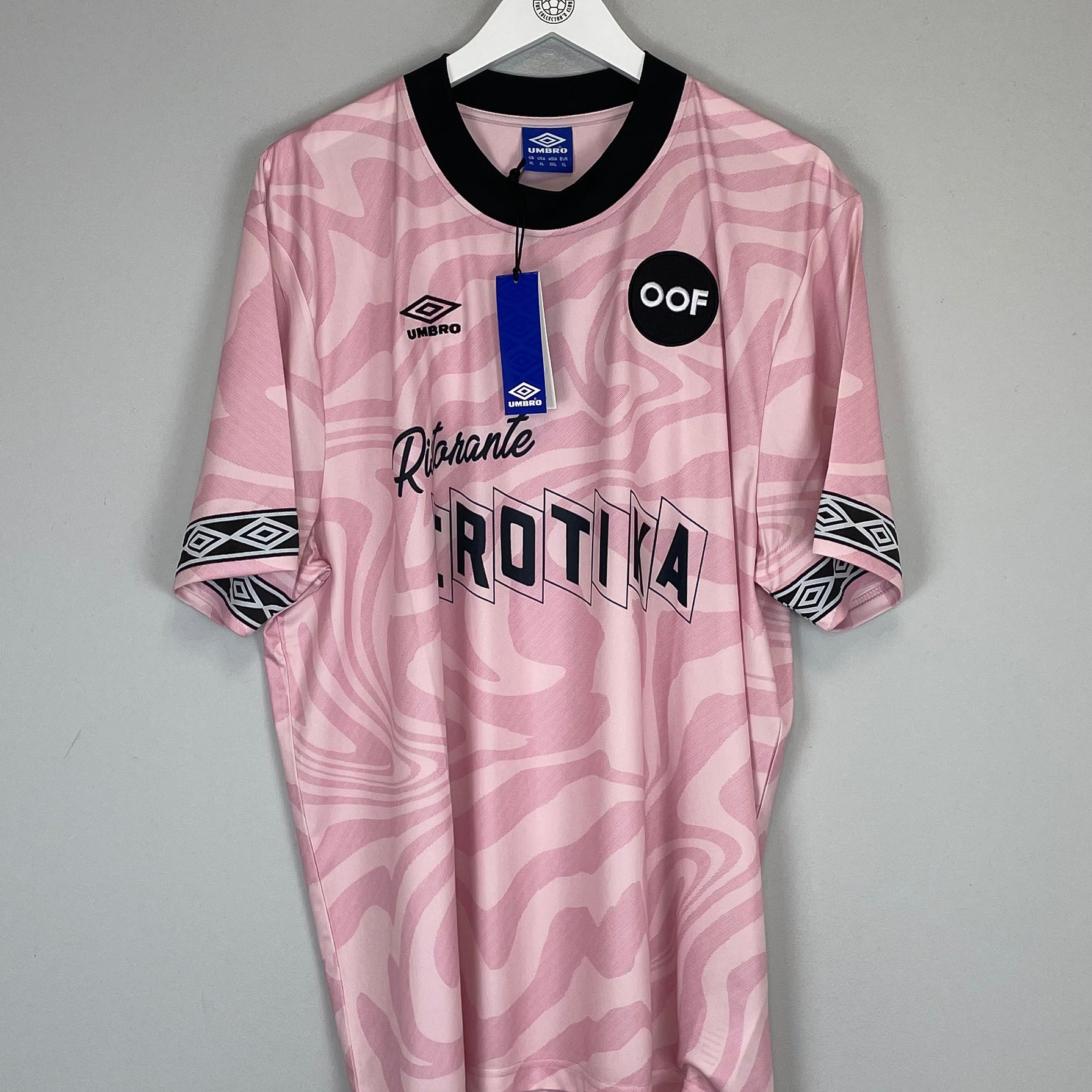 Shop OOF X UMBRO *BNWT* JUNO CALYPSO SHIRT (XL) UMBRO, classic football shirts, vintage football shirts & retro soccer jerseys at Cult Kits